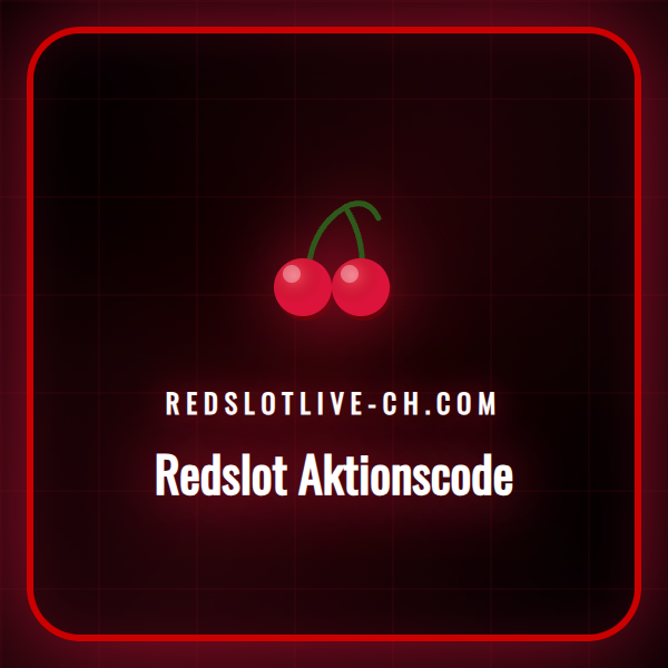 Ein Spieler in der Schweiz verwendet einen Redslot Aktionscode auf seinem Laptop.