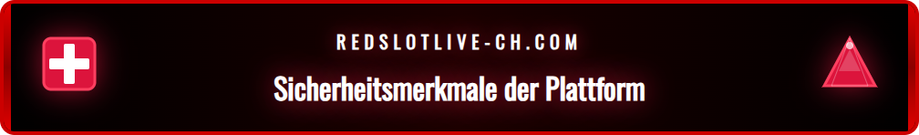 Screenshot der Redslot Lizenz und Sicherheitszertifikate.