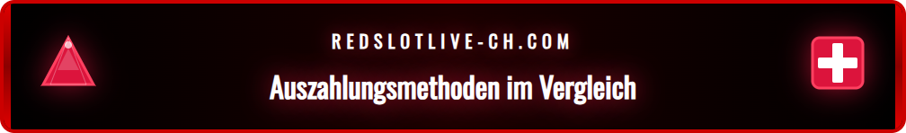 Verfügbare Zahlungsmethoden für sichere und schnelle Abhebungen in CHF.