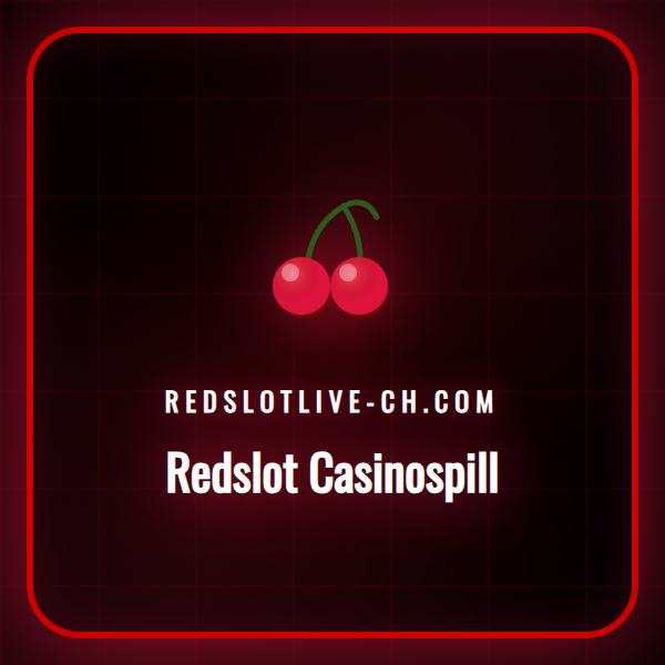 Eine Person spielt am Laptop die Redslot Casinospill Auswahl.