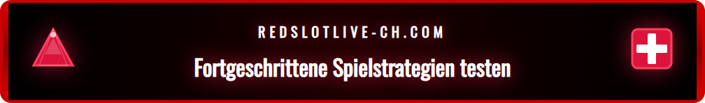 Infografik zeigt verschiedene Wettstrategien für Redslot Slots.