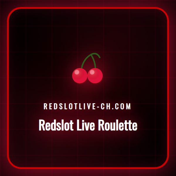 Professioneller Croupier am Redslot Live Roulette Tisch in elegantem Studio.