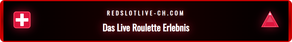 Nahaufnahme des Redslot Live Rulett Rads in Bewegung.