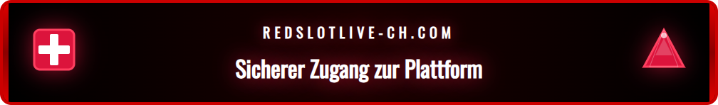 Ein offizieller Redslot Ny Lenke wird auf einem Laptop-Bildschirm gezeigt.