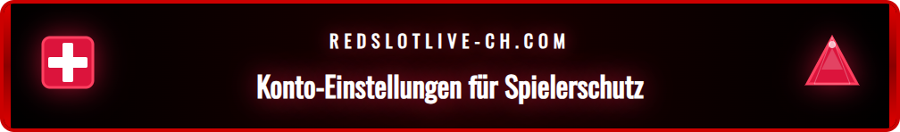 Screenshot der Kontoeinstellungen für die Selbstausschluss-Option.