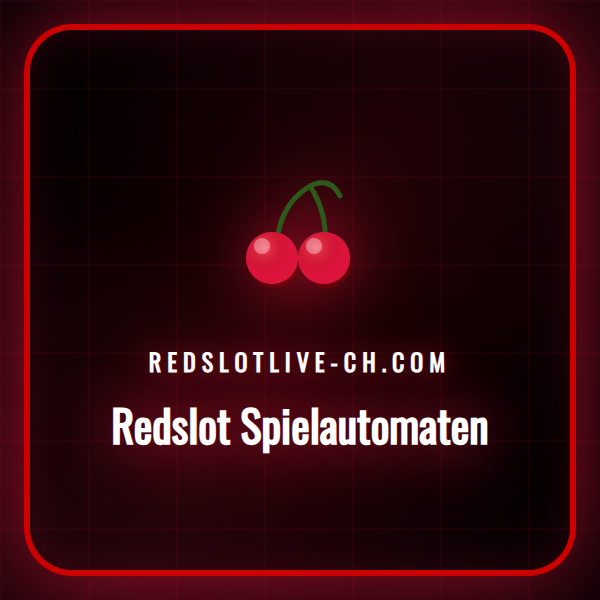 Eine Auswahl der besten Redslot Spielautomaten in einem Schweizer Casino.