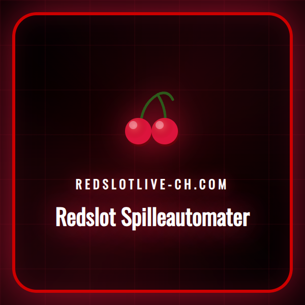 Eine Auswahl der besten Redslot Spilleautomater auf einem Laptop.