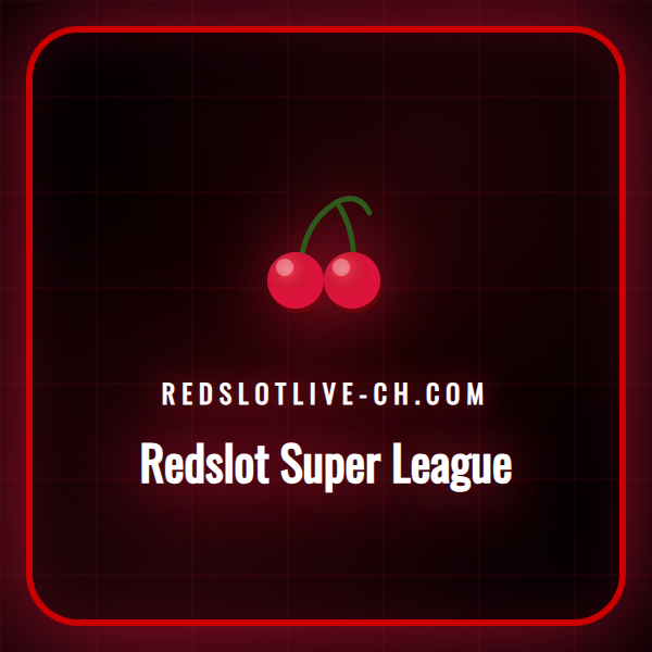 Fussballstadion in der Schweiz, Symbol für die Redslot Super League.
