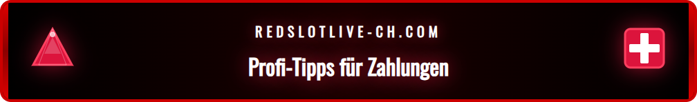 Infografik mit Tipps für sichere und schnelle mobile Zahlungen bei Redslot.